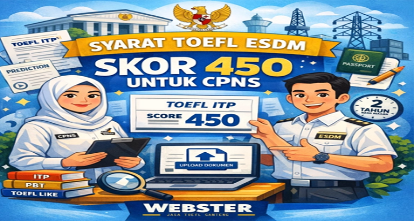 JOKI TOEFL ITP - Raih Sertifikat TOEFL yang Diakui untuk CPNS